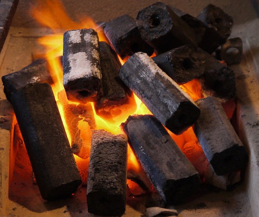 charcoal briquettes